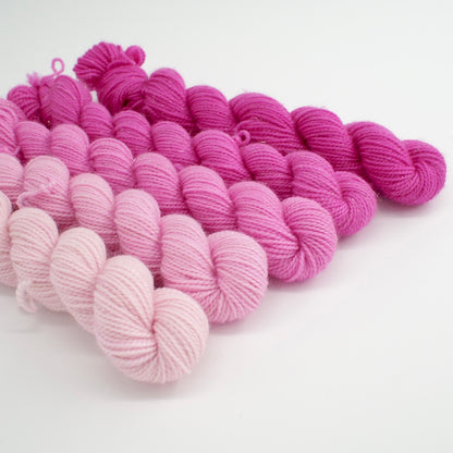 Fuchsia Ombré Mini-Skein Kit