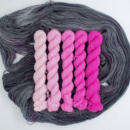 Fuchsia Ombré Shawl Kit