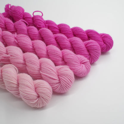 Fuchsia Ombré Mini-Skein Kit