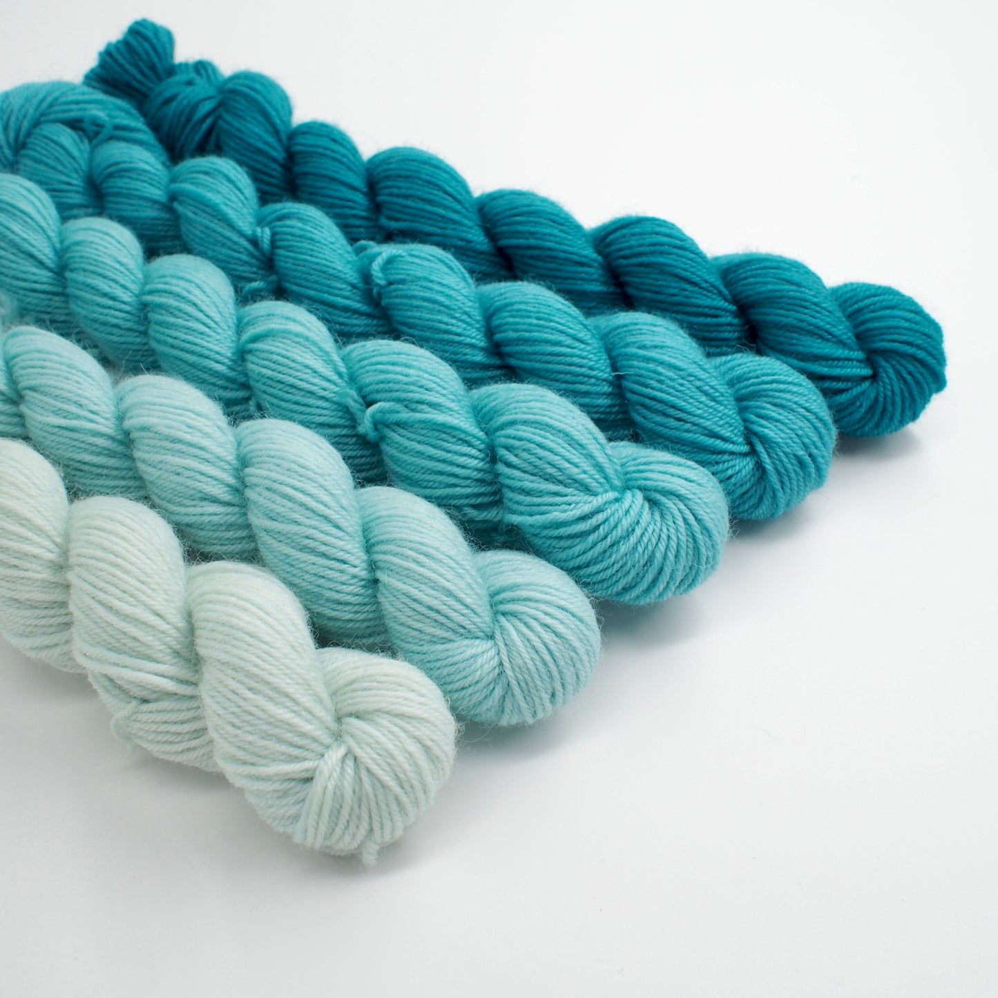 Teal Ombré Mini-Skein Kit