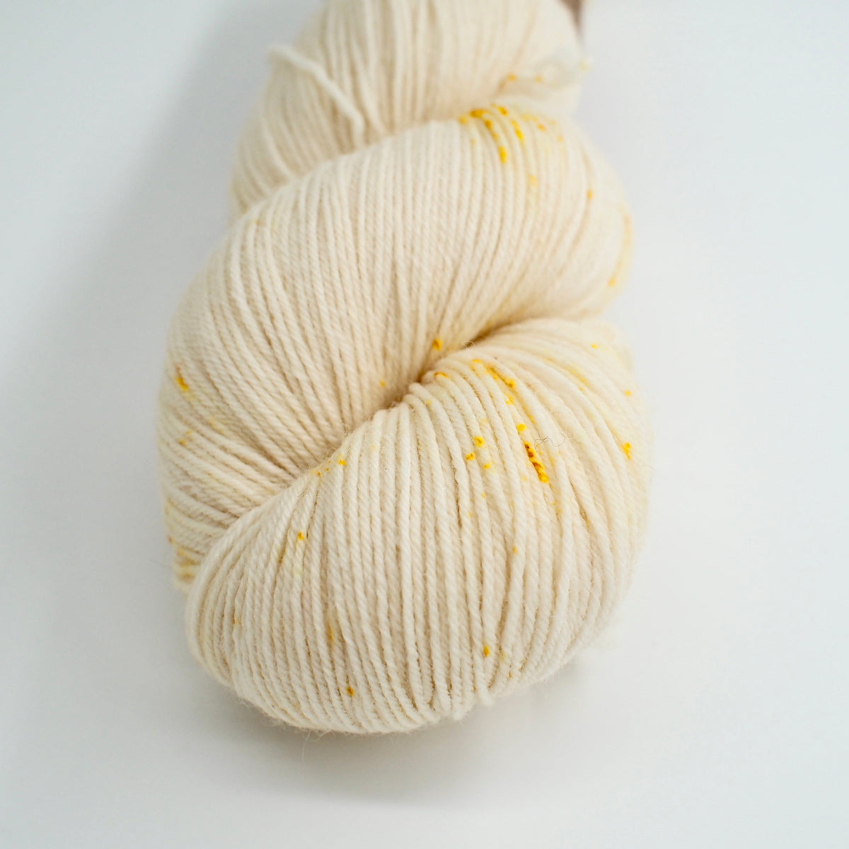 Rust Gold Color Yarn Gold speckled hand-dyed yarn for knitting and crochet – Peninsula Yarn
